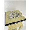 Image 2 : Wooden Painted 2 Tiered Plant Stand Table