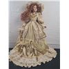 Image 1 : Large Elegant Porcelain Doll with Stand