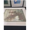 Image 9 : 4 Framed Floral Prints