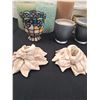 Image 3 : Assorted Candles, Holders & Incense Sticks