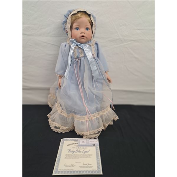 "Baby Blue Eyes" Ashton-Drake Porcelain Doll