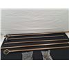 Image 1 : Assorted Curtain Rods & Wall Brackets