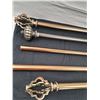Image 2 : Assorted Curtain Rods & Wall Brackets