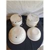 Image 2 : 4 Vintage Enameled Pots & Bowls