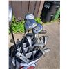 Image 2 : Cleveland Golf Bag with Cover & Cobra Right Handed Golf Clubs.  Callaway Driver & Ping Putter