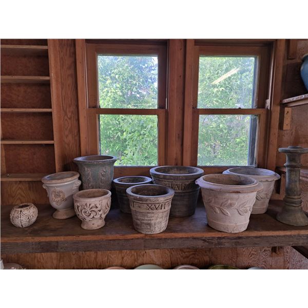 Stoneware & Pottery Flower Pots