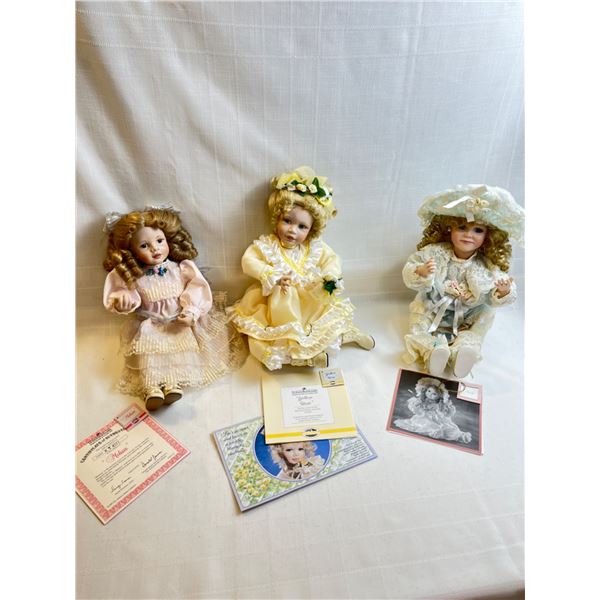 Ashton Drake Galleries Porcelain Dolls