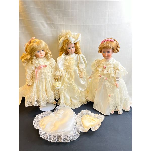 3 Collector's Dolls
