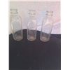 Image 1 : 3 Vintage Milk Bottles