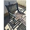 Image 2 : Cast Iron Chair & Stool