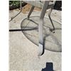 Image 2 : Glass Top Patio Table