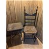 Image 1 : Wicker Like Table & Chair