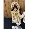 Image 2 : Assorted Porcelain Dolls With Certificates