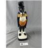 Image 1 : Vintage Old Crow Fancy Penguin Whiskey Decanter. Approx. 13" H