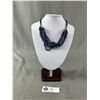 Image 1 : Genuine Multi-Strand Sodalite Necklace. Approx. 18" L