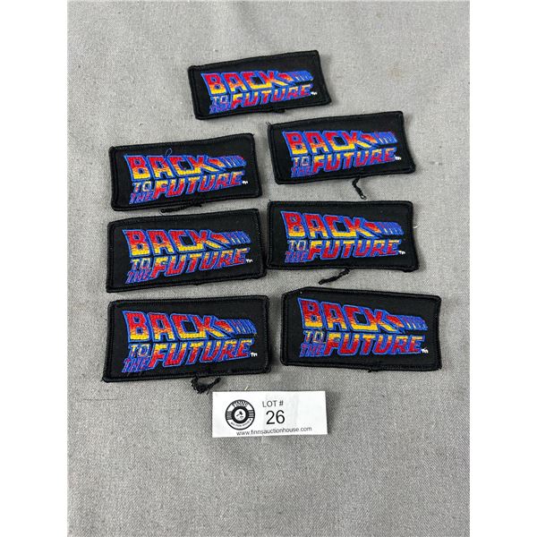 7 Back To The Future Patches. 2