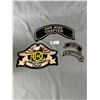 Image 1 : San Jose & Harley Davidson Patches. 5" - 12"