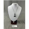 Image 1 : Designer Crystal Angel Purse Necklace