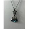 Image 2 : Designer Crystal Angel Purse Necklace