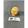 Image 1 : 2.5" Honey Calcite Skull