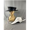Image 1 : Cool Tom Banwell Designs Plague Doctor Hat & Mask For Cosplay, Halloween & More