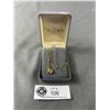 Image 1 : Gold Unicorn 3/4" Pendant On 16" Chain