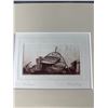 Image 2 : Ltd Ed. 81/200 Signed & Matted Boat Print Approx. 9 3/4" x 8 1/4"
