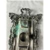 Image 2 : Victorian Cast Scroll and Serpent Ink Well Desk Tray 13" x 8" As Found