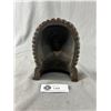 Image 2 : Single Antique Cast Iron Indian Head Bookend/Door Stopper