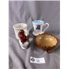Image 1 : Vintage Medalata Mug, Rare Barbers Goose Grease Shaving Cup, Black Americana Figure and Slag? Glass 
