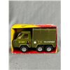 Image 2 : 2 BUDDY L Die-Cast Army Troop Transport Vehicles w/ Boxes