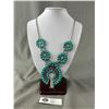 Image 1 : Navajo Style Turqouise Costume Necklace