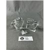 Image 1 : Lovely Vintage Crystal Waterford Fish, Spod Elephant and Goebel 1983 Mouse