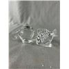 Image 2 : Lovely Vintage Crystal Waterford Fish, Spod Elephant and Goebel 1983 Mouse