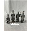 Image 2 : Set of 4 Terracotta Japanese Warriors in Great Condition