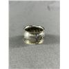 Image 2 : Vintage Sterling Silver Napkin Ring w/ Raised Floral Band