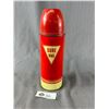 Image 1 : Vintage Sure Vac Metal Thermos w/ Cork Stopper & Glass Insert