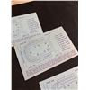 Image 3 : Very Rare 1954 Empire Games Ticket Folder and 4 Tickets