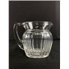 Image 1 : 1930s Heisey Signed Large Water Pitcher
