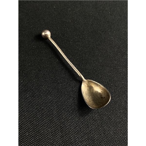 Antique Sterling Salt Spoon