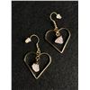 Image 1 : New Rose Quartz Earrings