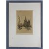Image 1 : 1930s Signed Guasgow Engraving "The Iron Plate"