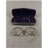 Image 1 : Pair of Tortoishell Rimmed Spectals 1910 (As Found)