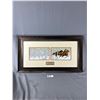 Image 1 : Framed & Matted "Sacred Ground" By Bev Doolittle. Approx. 15.5" x 28"