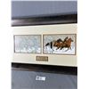Image 2 : Framed & Matted "Sacred Ground" By Bev Doolittle. Approx. 15.5" x 28"