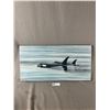 Image 1 : Ltd Ed. 15/50 Signed E.Sample Print On Canvas. Approx. 12" x 24"