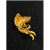 Image 2 : Very Nice Siameses Fighting Fish Brooch 1960s Set with Marcasite