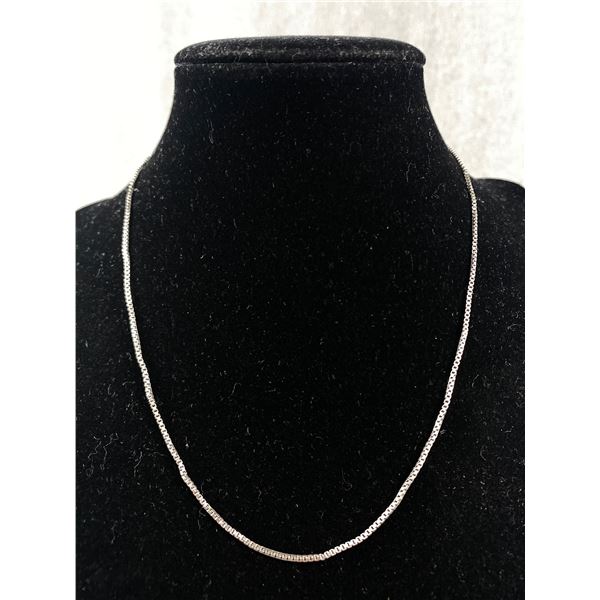 Nice Box Ink Sterling Silver Necklace