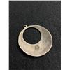 Image 2 : Large Sterling and Turqouise Inlay Pendant