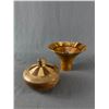 Image 1 : Beautiful 2013 Inlayed Wood Art Nut Bowl Signed By Artist & Amazing In Lay Wood Art By Anel Duboue S